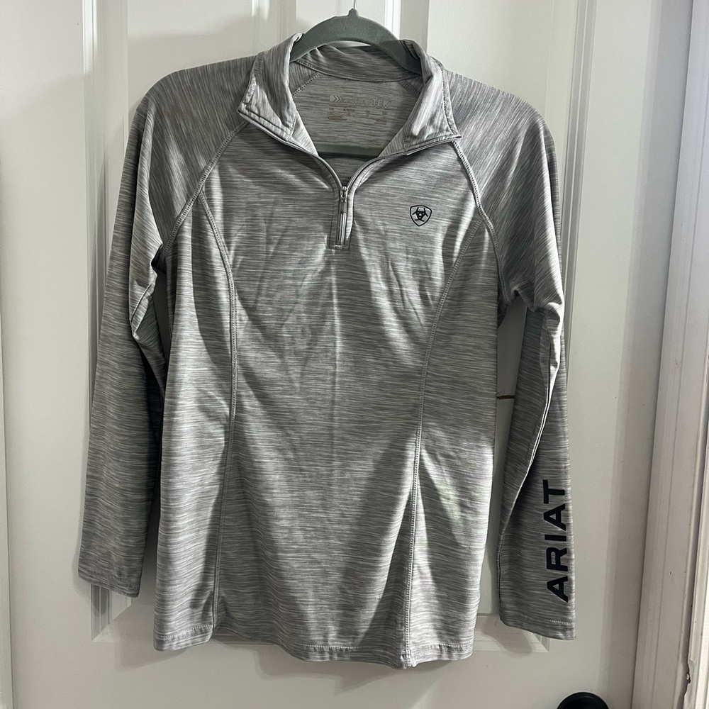 Ariattek Light Gray Performance Pullover - image 1